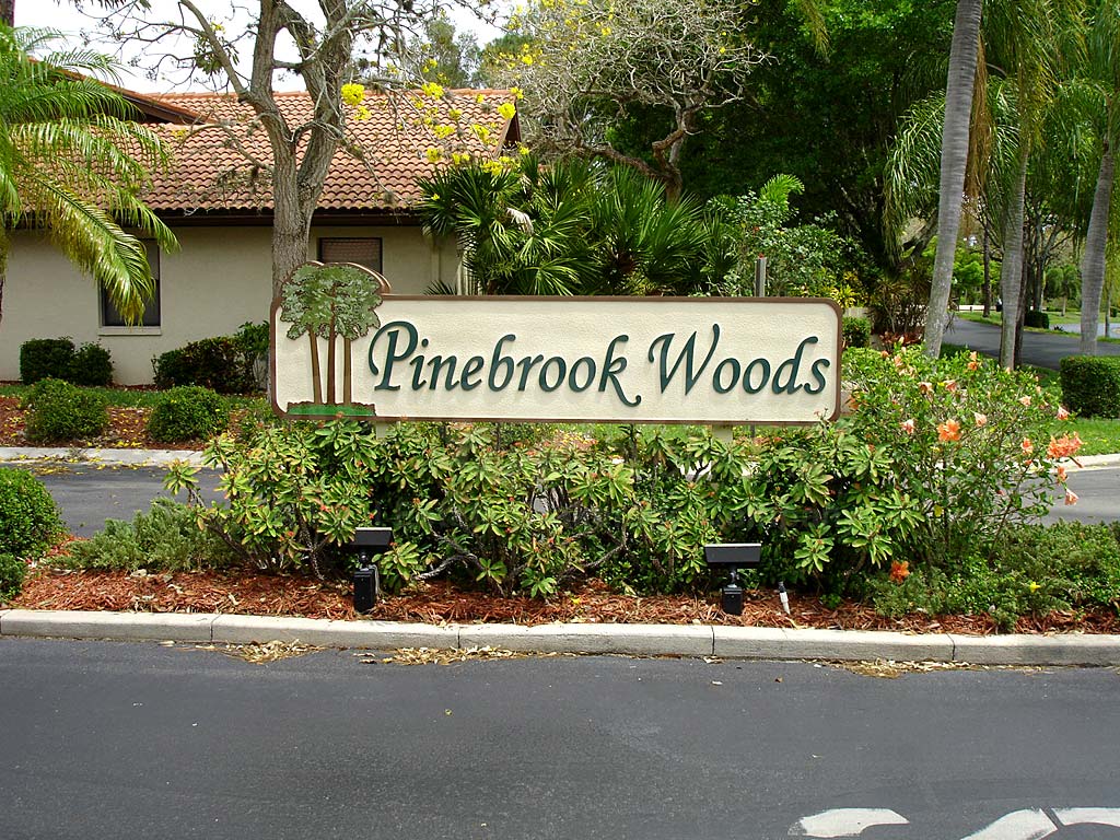 Pinebrook Woods Signage
